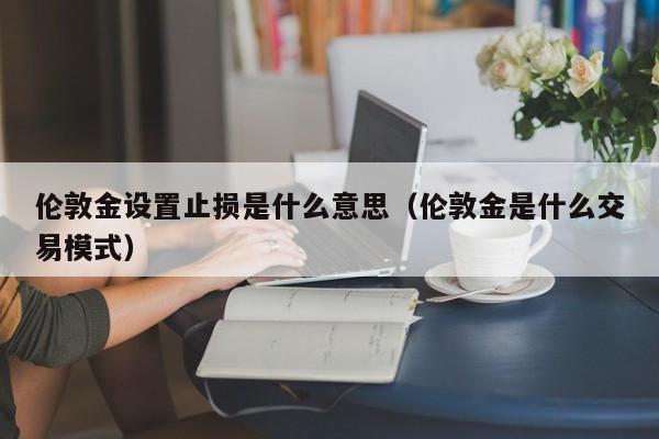 伦敦金设置止损是什么意思（伦敦金是什么交易模式）