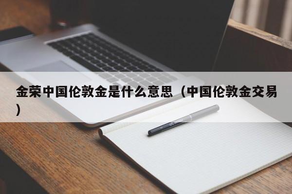 金荣中国伦敦金是什么意思（中国伦敦金交易）